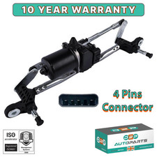 51787566 FRONT WINDSCREEN WIPER MOTOR and COMPLETE LINKAGE FOR FIAT 500/500C