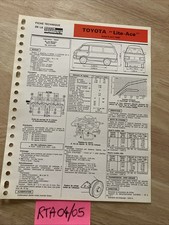 Automobile Technical Sheet