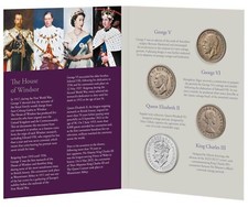 2023 CORONATION COIN SET WITH CHARLES  III  CROWNED LTD EDITION ROYAL MINT