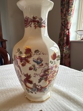 Masons Red Mandalay Vase