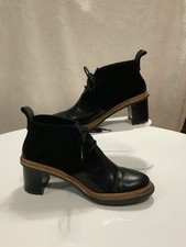 Clarke's Black Leather & Suede