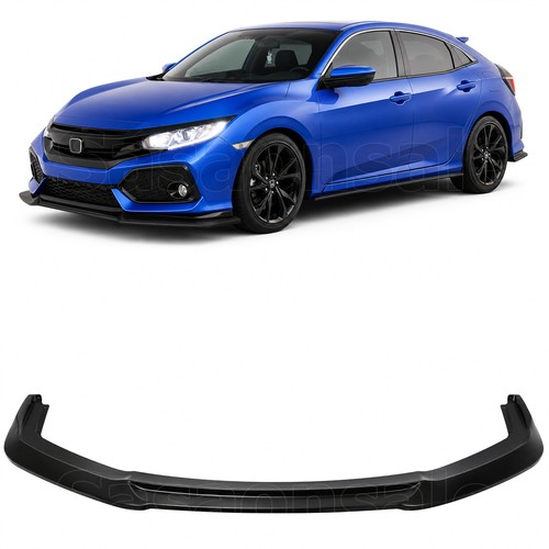Front bumper lip spoiler - front,