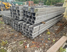 1 BOX BEAM  / OBB EX MOTORWAY CRASH BARRIERS  X 4.8 MTR  LENGTHS OUTSTANDING CON