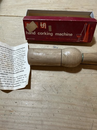 Boots hand corking machine - boots,