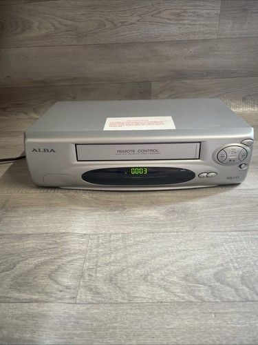 Alba vcr6001sil vhs vcr - vhs, video
