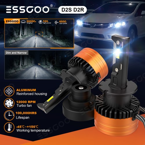 D2s led headlight bulb replace - headlight,