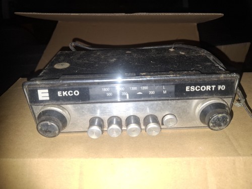 Vintage ekco escort car - vintage, 70