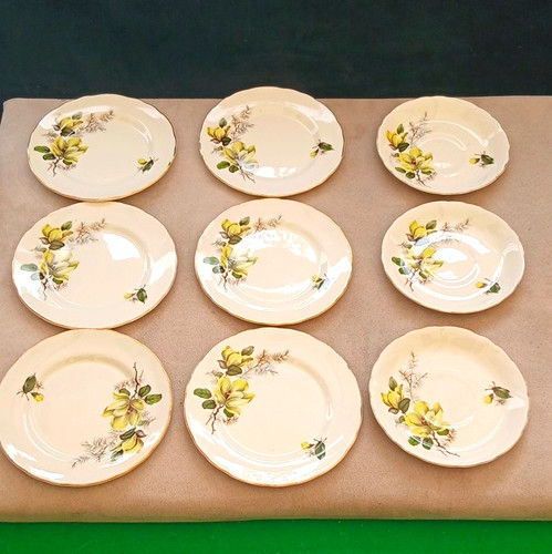 Old foley floral - foley, plate