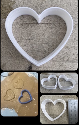 Heart cookie cutter - cookie, love