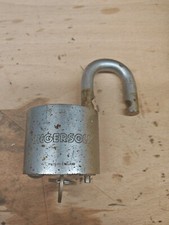 Ingersoll OS711 Padlock 10-Lever Open Shackle - One Key Only
