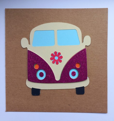 Classic campervan card - classic,