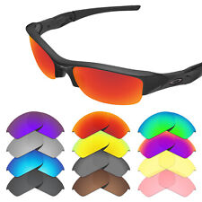 EYAR Replacement Lenses for-Oakley Flak Jacket 63mm Sunglasses - Options