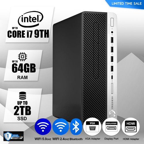 Desktop computer up - computer, pc
