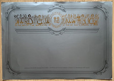 Kurz Zanders Heidelberg Foil Stamping Printing Commercial Sample A3 circa 1980s