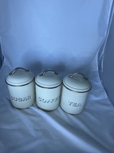 Set cream chrome retro - set, 3