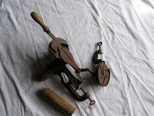 Vintage Universal Marmalade Cutter with Peel Pusher + a Bean Slicer. 