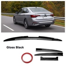 For VW Passat CC B5 B6 B7 B8 Sedan GLOSS BLACK REAR BOOT TRUNK LIP SPOILER