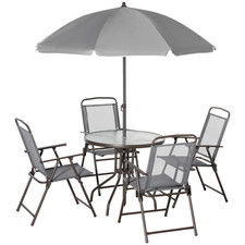 6PC Patio Dining Set Garden