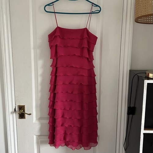 Pink bernshaw ruffle dress - bernshaw,