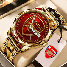 Arsenal FC Alloy Luxury Quartz