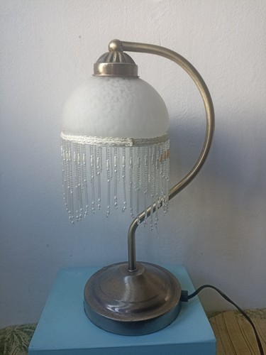 Art deco style - table, lamp