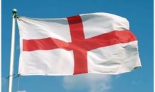 England Flag 3ftx2ft St George Cross Eyelets