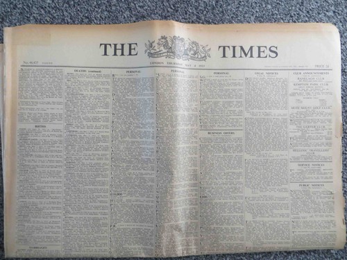 Historic newspaper the - historic, times