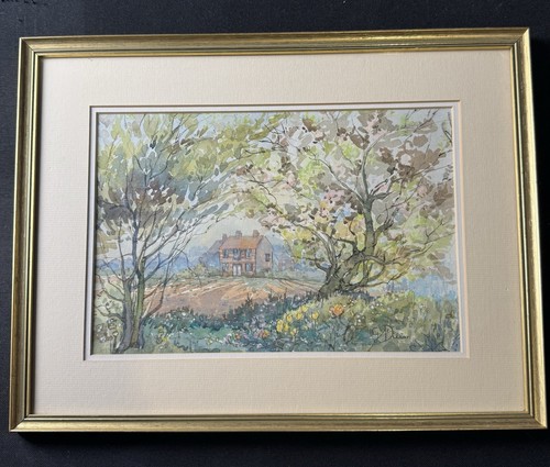 Original signed watercolour - signed,