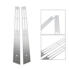 Chrome Iron Fairing Side Moulding Trim For Honda Goldwing 1500 GL1500 88-00