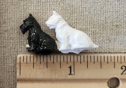 Vtg black white scotch - &,