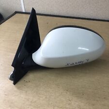 BMW 1 SERIES 2005-2011 WING MIRROR PASSENGER LEFT SIDE  IN WHITE 7164601 DAMAGED