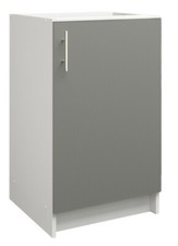 JD Greta Kitchen Base Unit Fixed Height 500mm Storage Cabinet – Grey Matt