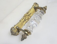 Victorian Brass & Glass Door