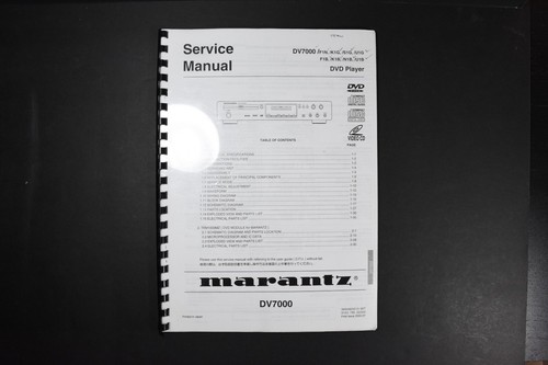 Marantz dv7200 dvd - dv7200,