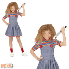 Girls Chucky Costume Chids