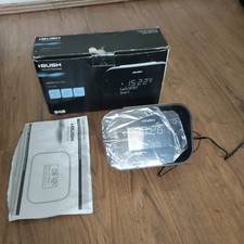 BUSH DAB/FM Dual Alarm Clock Radio CCR231DAB  with USB Outlet Black