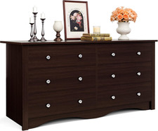 Modern 6-Drawer Dresser in