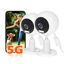 5G/2.4G Outdoor/Indoor Security Camera,1080P House Cameras for Baby Monitor/E...