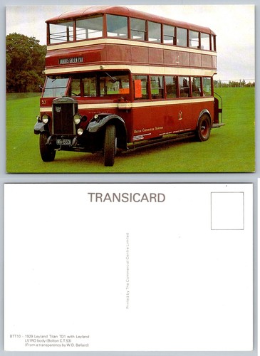 1929 leyland titan - td1, double