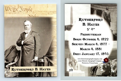 Rutherford hayes 19 potus - rutherford,