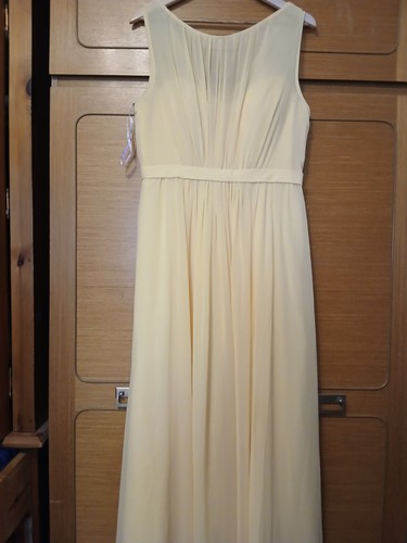 Lemon sleeveless chiffon - lemon,