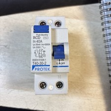 Protek T40-30-2 RCD Unit 30mA