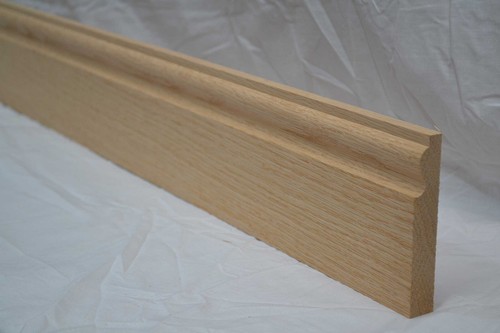 Torus oak skirting board - torus,