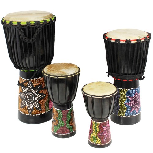 Djembe drum pack - of, african
