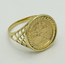 Solid 9ct Yellow Gold Mens