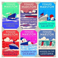 Ocean Liner Mysteries 6 Books Collection by Edward Marston Murder on the Lusitan