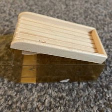 Dolls House Emporium Wooden Draining Board Miniature Unused In Box 1/12 VGC