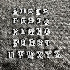 White Alphabet Letter Croc