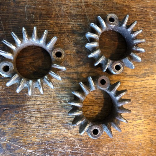 Honda 400 exhaust clamps - 400-4,