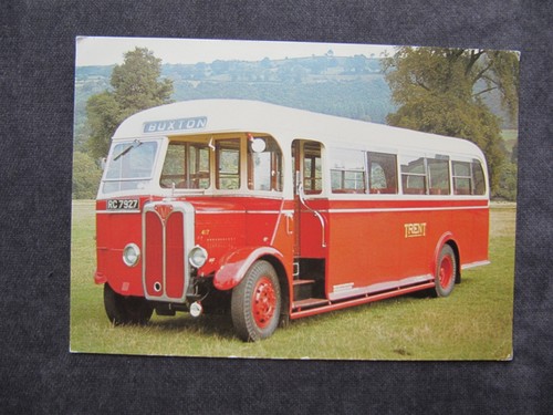 Postcard single deck bus - of,